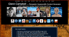Desktop Screenshot of glenn-campbell.com